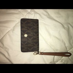 Michael Kors wristlet.